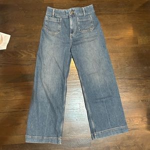 Anthropologie Pilcro Jeans, Wide Leg Size 26